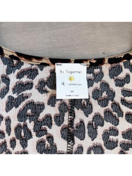 By Together Anthropologie  Leopard Print Dress Size M - Picture 4 of 9